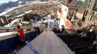 GoPro Sprung 4SchanzenTournee Oberstdorf Florian Horst [upl. by Eglanteen712]