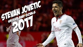 Stevan Jovetic  Skills and Goals  Sevilla  2016 2017 [upl. by Gildas]