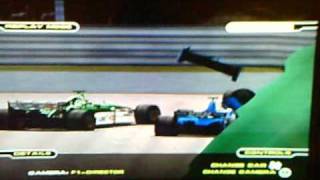 Crash Compilation Formula 1 2001 PS2 game [upl. by Norton]