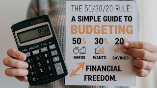 The 503020 Rule A Simple Guide to Budgeting [upl. by Siari]