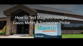 How to test magnets using a gauss meter and transverse probe [upl. by Eleanore]