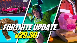 Fortnite New Update Today v2930 [upl. by Mashe]