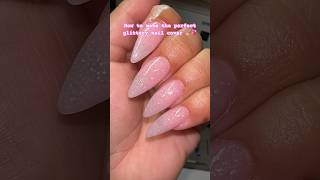 How to make the perfect Acrylic Nails Cover Color 💖 nailart nailinspo foryou [upl. by Judy]