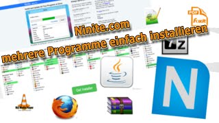 Ninitecom mehrere Programme einfach installieren  TutorialScreencast  Deutsch [upl. by Ahtenek]