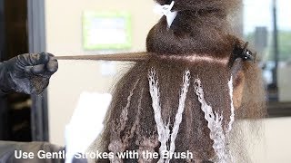 WATCH ME BALAYAGE HIGHLY TEXTURED HAIR [upl. by Perrie]