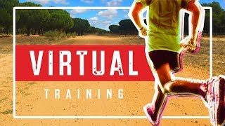 Running Fast with Virtual Scenery for Treadmills 180190 BPM 01 [upl. by Shirline]