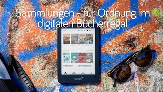 tolino entdecken  Sammlungen auf dem tolino eReader anlegen [upl. by Enal]