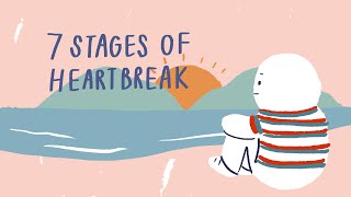 7 Stages After A Break Up [upl. by Sokim]