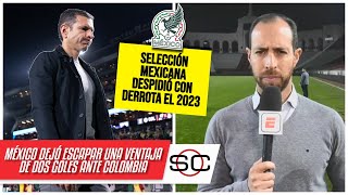 MÉXICO PERDIÓ vs COLOMBIA pero a JIMMY LOZANO le quotencantó el equipo y su rendimiento”  SportsCenter [upl. by Vedette]