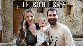 WE BOUGHT A 1 EURO HOUSE IN SICILY ITALY Ep1 [upl. by Gnort853]