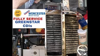 BOILER SERVICE  CDI GREENSTAR  HOW TO STEP BY STEP SERVICE A WORCESTER GREENSTAR CDI amp CDI CLASSIC [upl. by Gallagher]