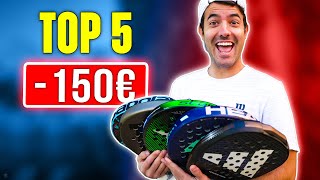 5 MEJORES PALAS de PADEL POR MENOS DE 150 € BLACK FRIDAY  el4Set [upl. by Zaslow]