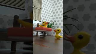 Trampoline Fail 🤣shorts memes babyduck [upl. by Loraine318]