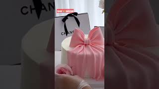 How to Make a Simple Stunning Bow Cake [upl. by Aniteb952]