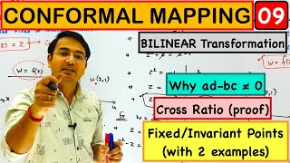 Bilinear TransformationCross Ratio amp Fixed Points Conformal Mapping lecture9 [upl. by Llemar]