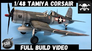 148 Tamiya F4U1 Corsair Full Build [upl. by Ajin]