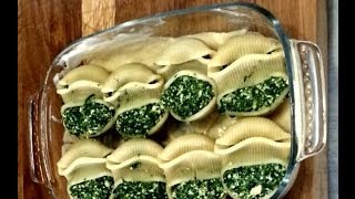 CONCHIGLIONI RIPIENI TOFU E SPINACI [upl. by Dierolf]