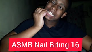 NAIL BITING ASMR 16 please subscribe [upl. by Baron788]