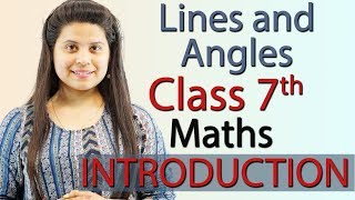 Lines and Angles  Chapter 5 Introduction  NCERT Class 7th Maths Solutions [upl. by Ydur133]