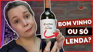 Vinho CASILLERO DEL DIABLO Reserva CARMÉNÈRE  REVIEW [upl. by Dnalevelc794]