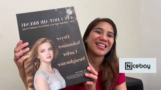 Nicebay 4 in 1 Hair Dryer Brush product review product review by Filipino couple in America [upl. by Cecil]