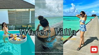 Maldives Water villa Room Tour [upl. by Rebor32]