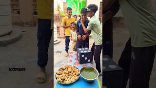 Funny Dice Roll Game Challenge For Golgappe  Pani Puri😋 Part 1🔥😱 Shorts panipuri [upl. by Donata]