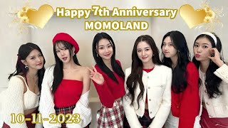 MOMOLAND HAPPY 7th ANNIVERSARY 10112023 [upl. by Rehpotsyrhc921]