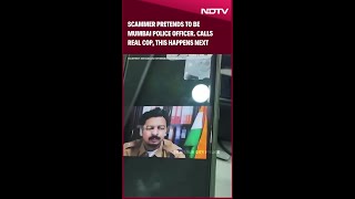 Mumbai  Scammer Pretending To Be Mumbai Police Officer Calls Real Cop This Happens Next [upl. by Mercuri]