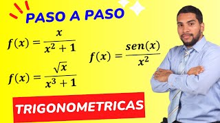 Derivada de un COCIENTE de funciones con RAIZ TRIGONOMETRIAS y ALGEBRAICAS [upl. by Milton]