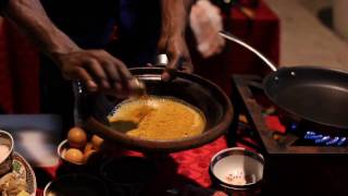 Chef Marcus Samuelsson in Morocco  Pannbiff with durban curry spice [upl. by Toth613]