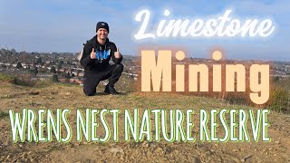 WOW EXPLORING WRENS NEST NATURE RESERVE amp Limestone mining explore youtube mining vlog dudley [upl. by Sanez]