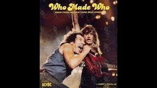 Who made who  AC DC sub español [upl. by Kowalski]