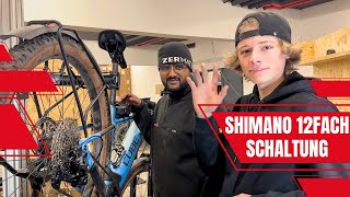 Shimano XT 12fach Schaltung richtig einstellen  eBike Schaltung einstellen Anleitung [upl. by Brooke]