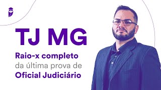 Concurso TJ MG Raiox completo da última prova de Oficial Judiciário [upl. by Anol]