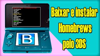 3DS Homebr3w  Instalar homebrews direto do 3DS AppsJogos [upl. by Manoop]