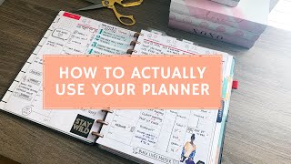 How To Actually Use Your Planner [upl. by Lagas]