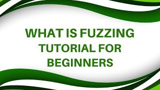 What is Fuzzing  Fuzzing Testing  Fuzzing Security  Security Testing Training Tutorial Day 2 [upl. by Zoie]