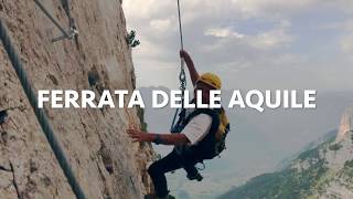 FERRATA DELLE AQUILE  NOVITA 2019 [upl. by Collyer]