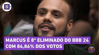 BBB 24 Marcus perde para Isabelle e Davi e é eliminado com 8486 dos votos [upl. by Aryas375]