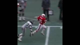 19771120 philadelphiaeagles  stlouiscardinals Mel Gray 69yard TD pass from Jim Hart nfl [upl. by Dammahum]