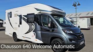 Chausson 640 Welcome USED motorhome and Automatic Transmission [upl. by Ellicott]