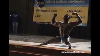 ABIDJAN FLEX 2013  6th West Africa Bodybuilding Open Championship  Samuel Damilola SHODIYA [upl. by Lihkin]