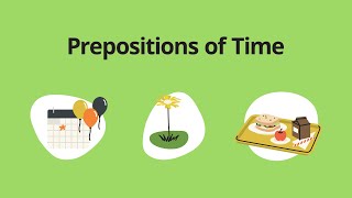 Prepositions of Time – English Grammar Lessons [upl. by Anitsirhk]