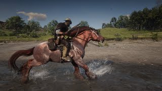 Updated  How to get the Strawberry Roan Ardennes early in chapter 2  RDR2 [upl. by Priscilla]