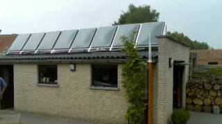 Dutchboiler zonnecollector zonneboiler met zonvolgsysteem [upl. by Donnamarie797]