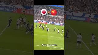 Japan vs China Goals  World Cup Qualifiers 9524 🇯🇵⚡️🇨🇳 shorts [upl. by Rehpoitsirhc]