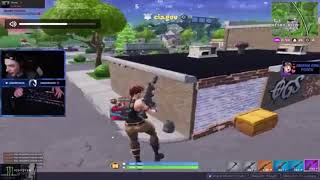 Flying aimbot hacker gets banned in Fortnite Solo PopUp Cup Game [upl. by Alon]