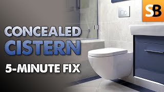 Concealed Cistern Problems 5Minute Fix [upl. by Lyman]