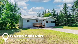 36 South Maple Drive Lac Du Bonnet Manitoba Canada  Sarah Parent  Branded [upl. by Acirretahs]